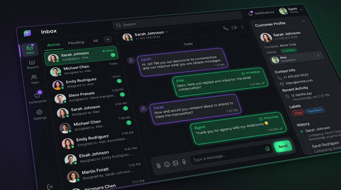 tezway WhatsApp & CRM workspace